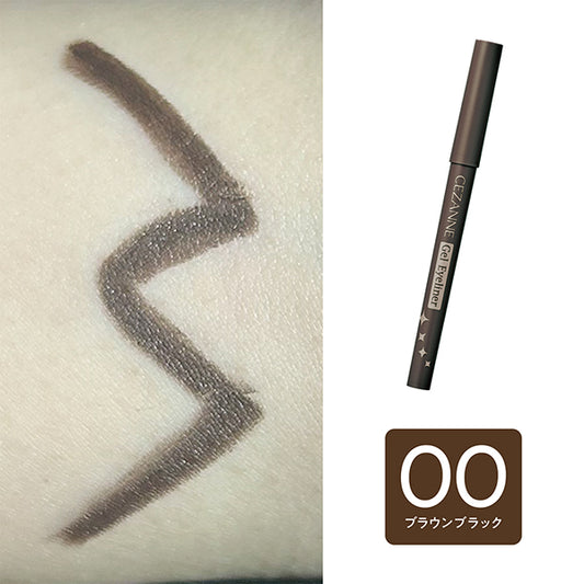 CEZANNE Gel Eyeliner (00 Brown Black)