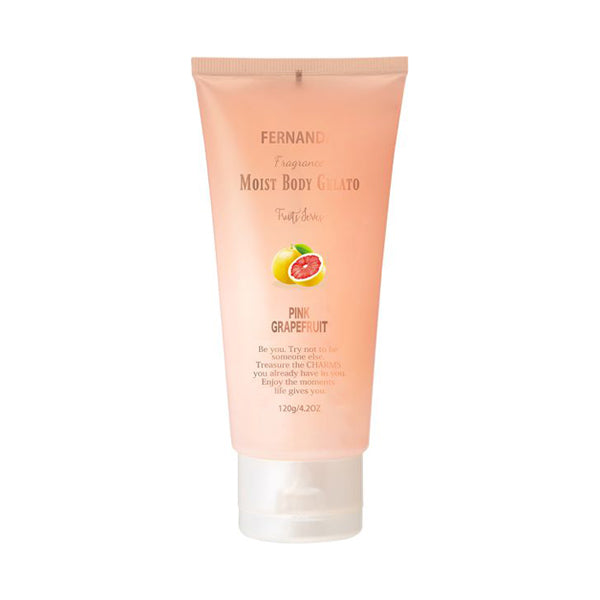 FERNANDA Fragrance Moist Body Gelato, 120g (Cooling, Pink Grapefruit)