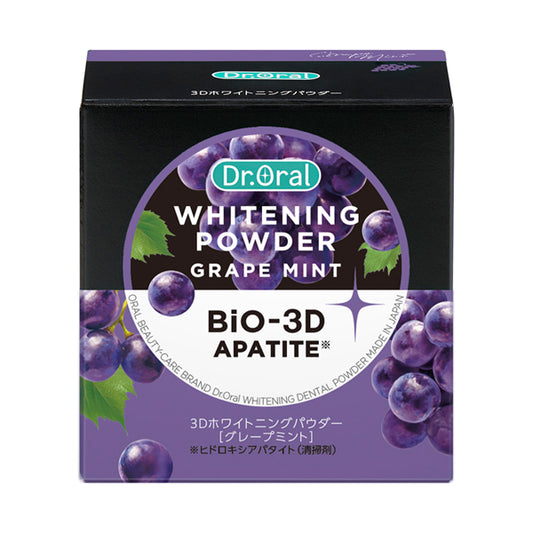 Dr.Oral 3D Whitening Powder (Grape Mint), 25g