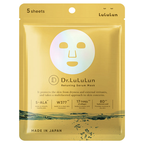 LuLuLun Dr. LuLuLun Retuning Serum Mask, 5 sheets