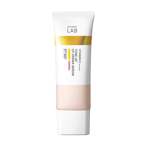 Unlabel Labo V Tone Up UV Serum, SPF50+ PA++++, R (Rose Beige), 30g