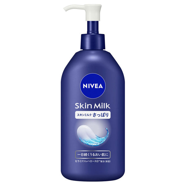 NIVEA Refreshing Skin Milk, 350g, Gentle floral scent