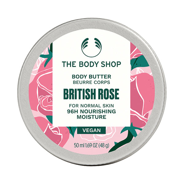 THE BODY SHOP Limited Edition Mini Body Care Gift (British Rose), 60ml + 50ml