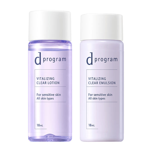 d program Vitalizing & Clear Set EX, 18ml+18ml