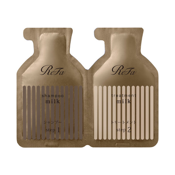 ReFa Milk Protein Shampoo & Treatment Royal Pouch, 10ml + 10g