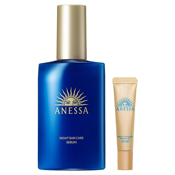 ANESSA Night Sun Care Serum Limited Set, 180ml