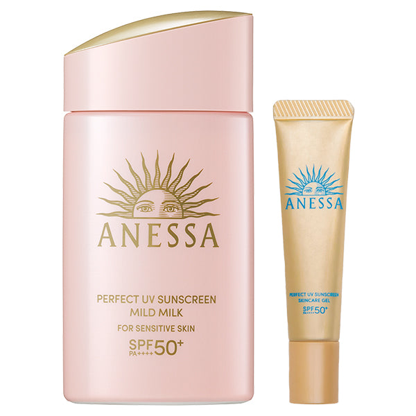 ANESSA Perfect UV Mild Milk NA Limited Set, 60ml