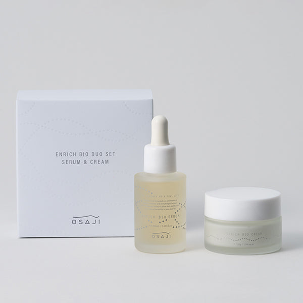 OSAJI Enrich Bio Duo Set (Serum & Cream), 30ml/30g
