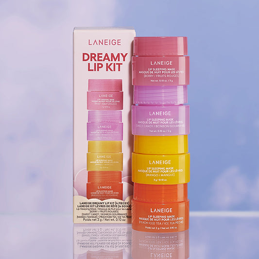 LANEIGE Lip Sleeping Mask Dreamy Lip Kit, 3g ×4