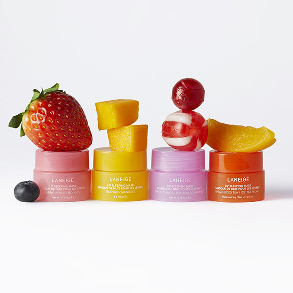 LANEIGE Lip Sleeping Mask Dreamy Lip Kit, 3g ×4