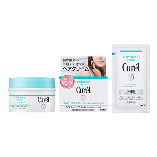 Curel Moisture Hair Cream Set, 100g