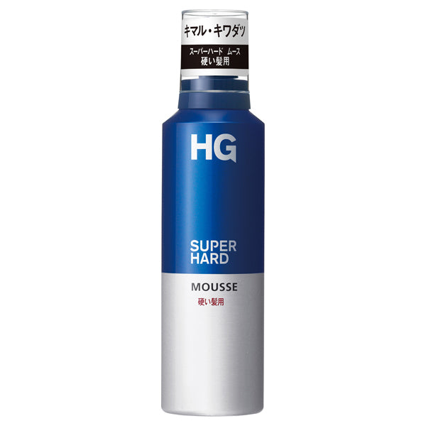 HG Super Hard Mousse for Coarse Hair f, 180g