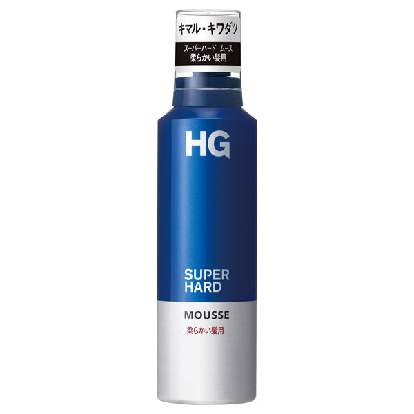 HG Super Hard Mousse for Soft Hair f, 180g