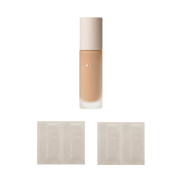 RMK Liquid Foundation EX Starter Set, 30ml + 1ml x 2 + 1g x 2