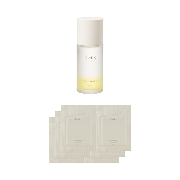 RMK W Treatment Oil Series Trial Set, 50ml + 2.5ml x 6