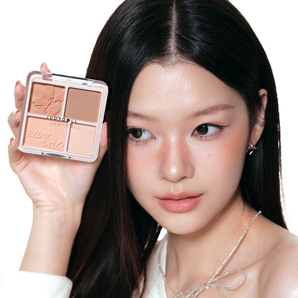 Wagamama Cheek Highlighter, 06 Fuwa Kao Hazel Mocha, 9g