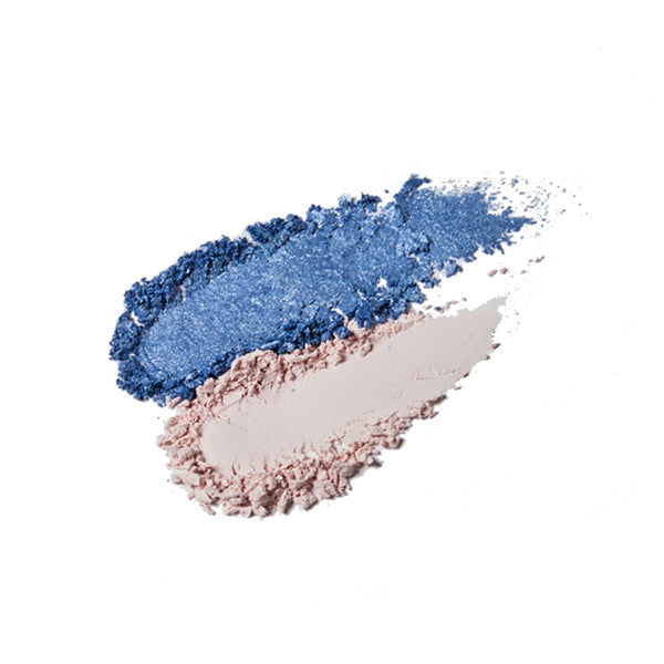 Chacott Eyeshadow Duo (602 White Milk Tea x Blue)