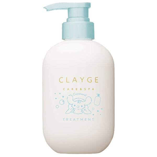 CLAYGE Shampoo & Treatment SR, Limited Edition Cinnamoroll & Milk, 500ml, 500ml, 10ml x 4