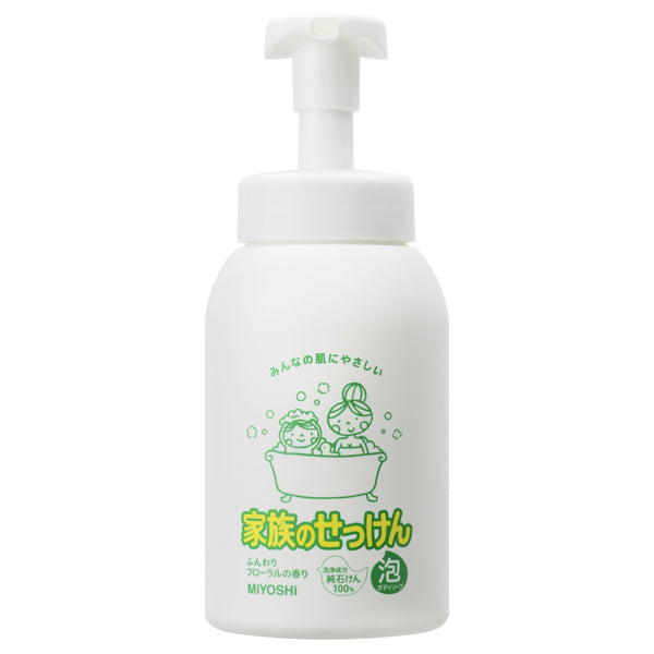 Miyoshi Family Foam Body Soap, 600ml