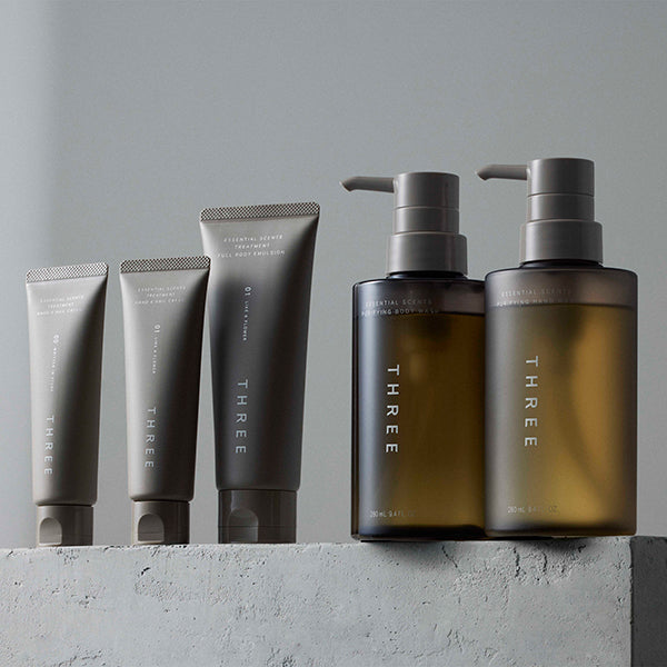 THREE Essential Scents Purifying Body Wash, 280ml