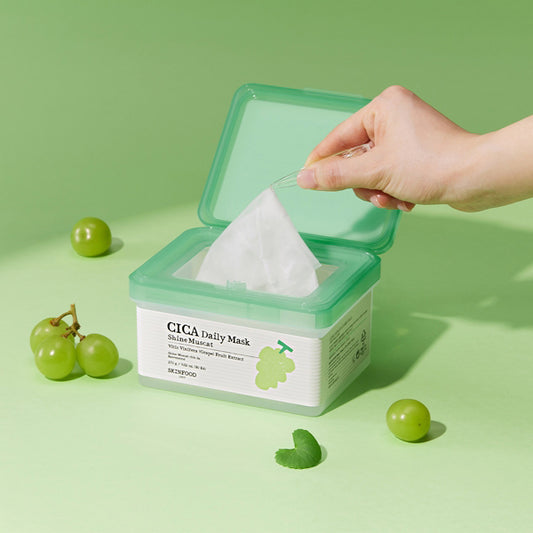 SKINFOOD Shine Muscat Cica Daily Mask, 270g
