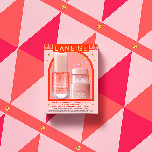 LANEIGE Bouncy Mini Kit, 15ml,10ml,3g