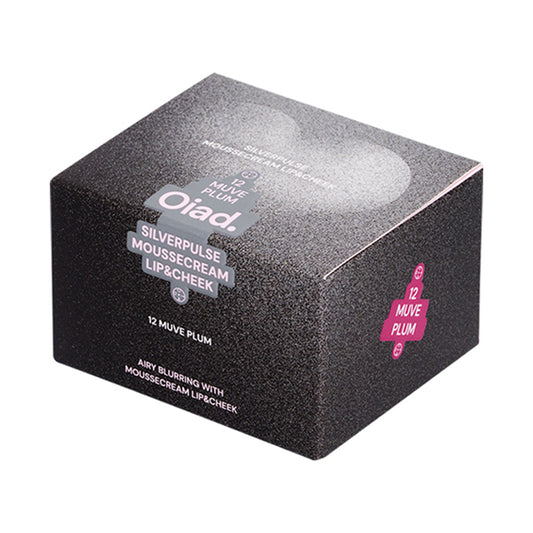 Oiad. Silver Purse Mousse Cream Lip & Cheek (12 Mube Plum), 7.5g