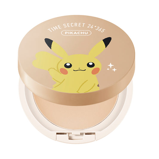 MSH Time Secret Mineral Medicated Pressed Powder SPF50 (Pokemon Design) (Light Ochre)