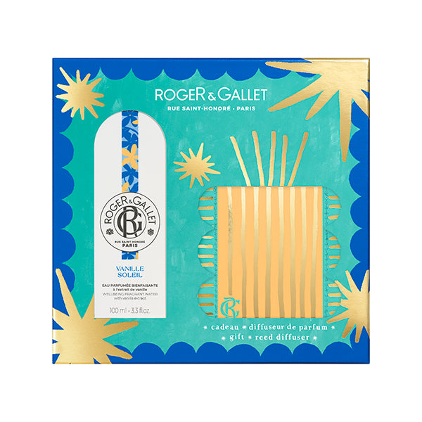 Roger & Gallet Eau Parfumée & Diffuser Coffin (Vanille Soleil)