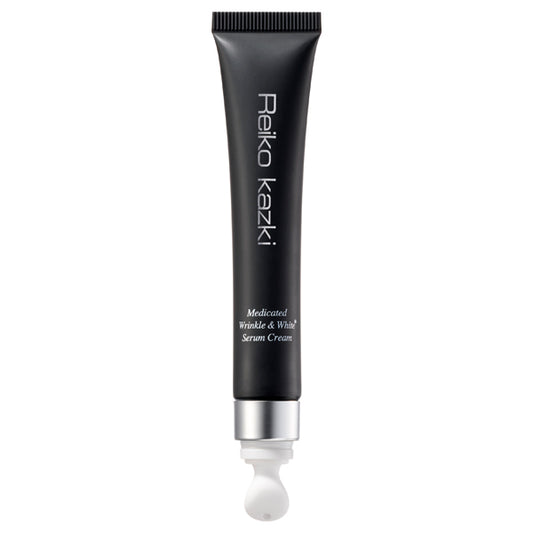Reiko Kazki Medicated Wrinkle Improvement & Whitening Serum Cream, 18g
