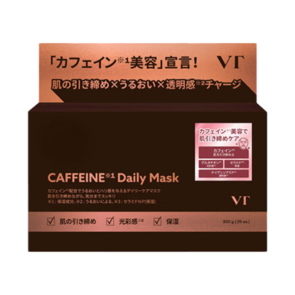 VT Caffeine Daily Mask, 25 sheets