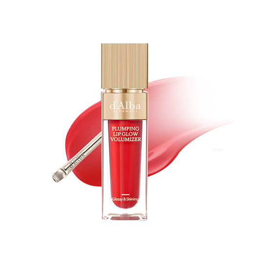 d’Alba Plumping Lip Glow Mood Volumizer (Ruby Rose)