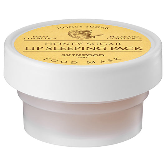 SKINFOOD Honey Sugar Lip Sleeping Pack (Honey Sugar), 21ml (Honey Sugar)
