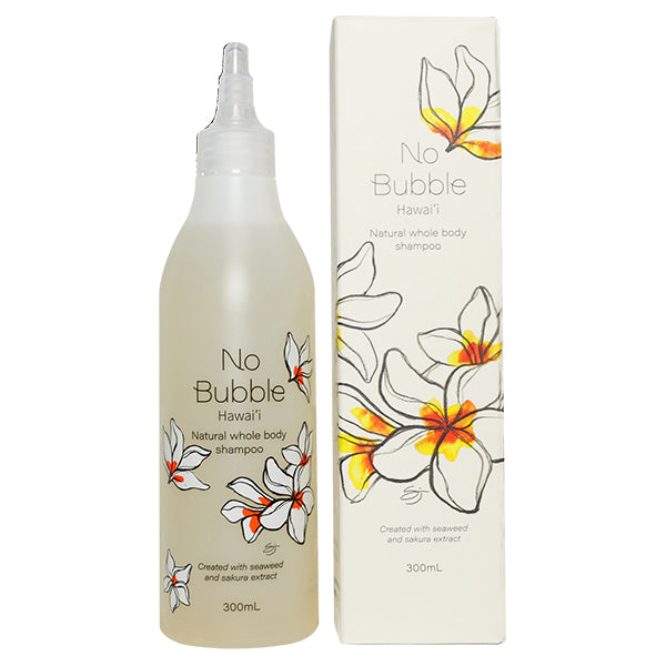 No Bubble Hawaii Body Wash, 300ml (Hawaiian Floral)