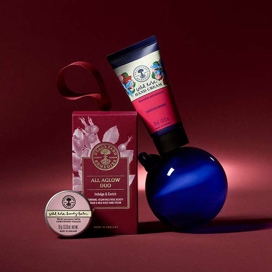 Neal's Yard Remedies Wild Rose Beauty Gift, 15g, 30ml