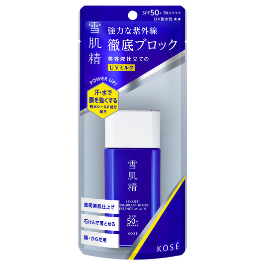Sekkisei Skin Care UV Essence Milk N SPF50+ (Natural Floral), 60g