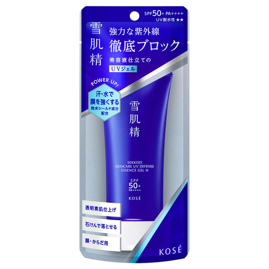 Sekkisei Skin Care UV Essence Gel N SPF50+ (Natural Floral), 90g