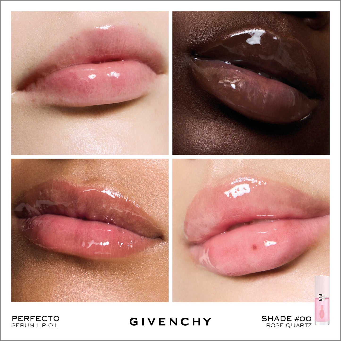 Givenchy PFCT Serum Lip Oil (Spring Look 2026) (No.00 Rose Quartz), 7.5ml