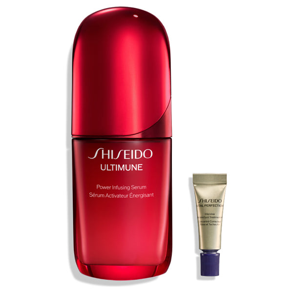 SHISEIDO Firm Skin Care Kit (Ultimune Power Infusing Serum 50ml), 50ml, 2g