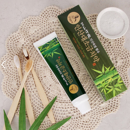 Jinsan Bamboo Salt Toothpaste, 160g