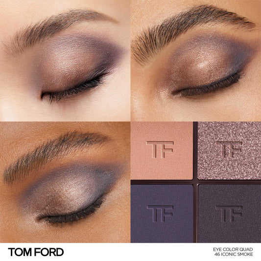 TOM FORD RUNWAY Eye Color Quad Crème 46 (Iconic Smoke)