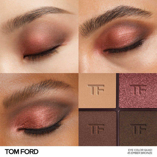 TOM FORD RUNWAY Eye Color Quad Crème 45 (Ember Bronze)