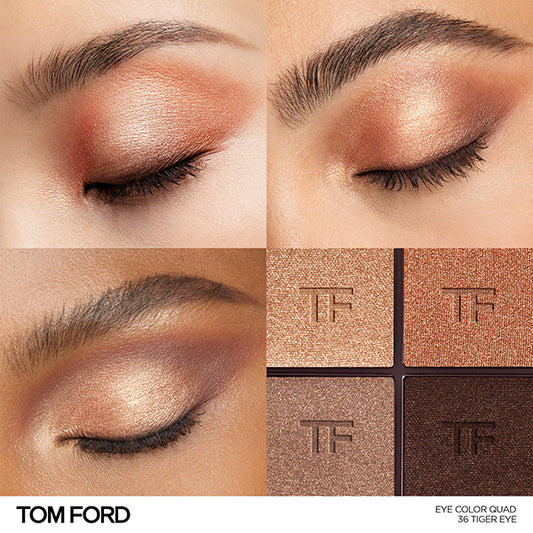 TOM FORD RUNWAY Eye Color Quad Crème 36 (Tiger Eye)