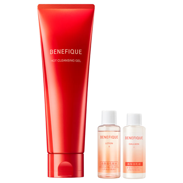 BENEFIQUE Hot Cleansing Gel EC Special Kit, 150g, 18ml, 18ml