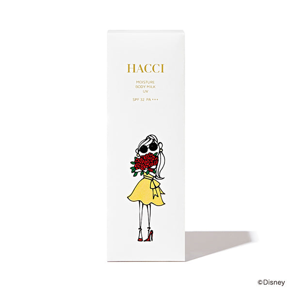 HACCI Moisture Body Milk UV SPF32 PA+++ Disney Limited Edition, 250ml (Fresh Floral La Cherie)