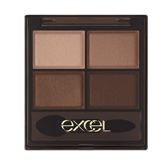 excel Skinny Rich Shadow N (SK01 True Brown), 5.1g