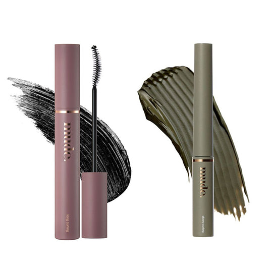 mude Long Lash Curling Mascara 01BL & Skinny Long Lash Curling Mascara 06DH
