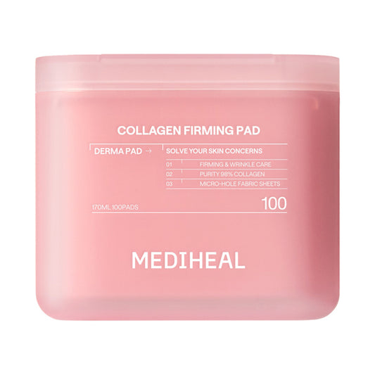 MEDIHEAL Collagen Firming Pad, 100 Pack