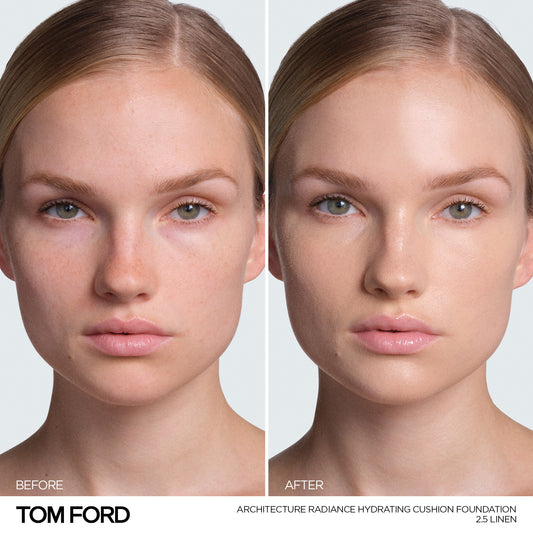 Tom Ford Beauty Architecture Radiance Hydrating Cushion Foundation Refill SPF50 (2.5 Linen), 12g