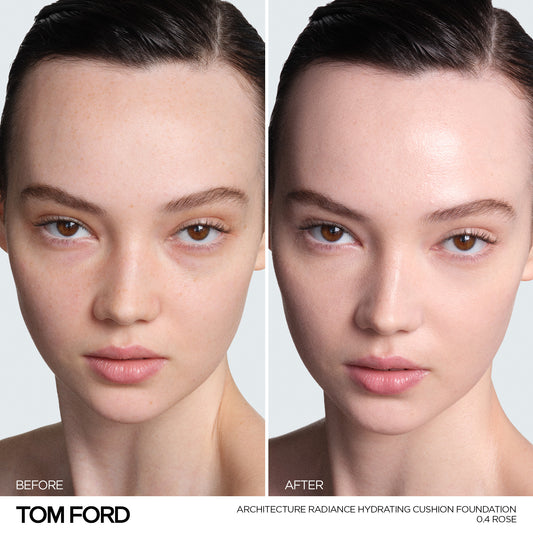 Tom Ford Beauty Architecture Radiance Hydrating Cushion Foundation Refill SPF50 (0.4 Rose), 12g